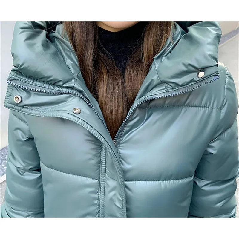 Women Jacket Warm Parkas Female Thicken Coat Cotton