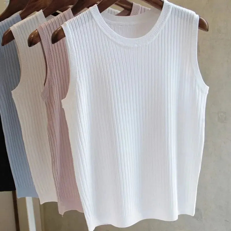 Summer New Fashion Knitted  Tops