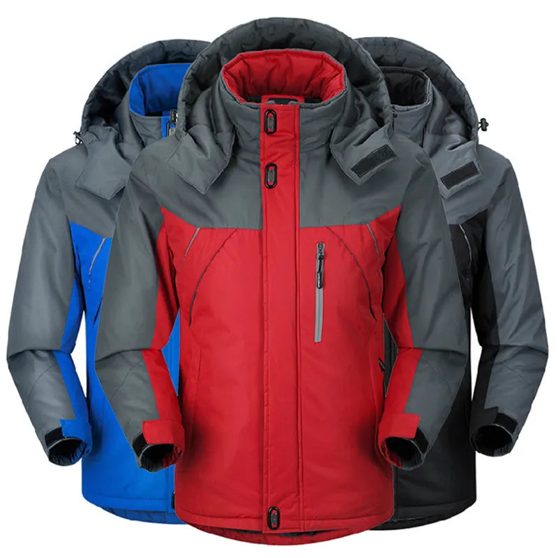 Mountain Snow Coats Winter Warm Waterproof Ski Jackets Hooded Windbreakers