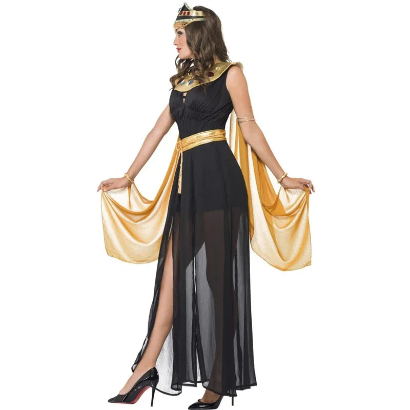 Halloween Costumes Ancient Egypt Egyptian Pharaoh Cleopatra Queen Costume Cosplay Clothing for Women