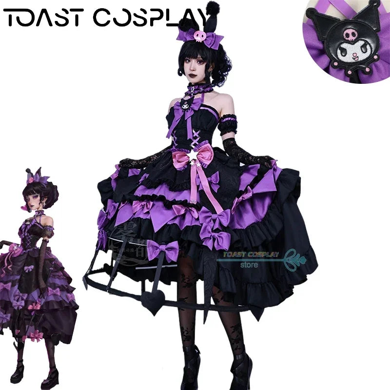 Bloody Queen Mary Cosplay Game Identity Bloody Queen Cosplay Costume Party Uniform Lolita Dress Carnival Anime Role Play Suits